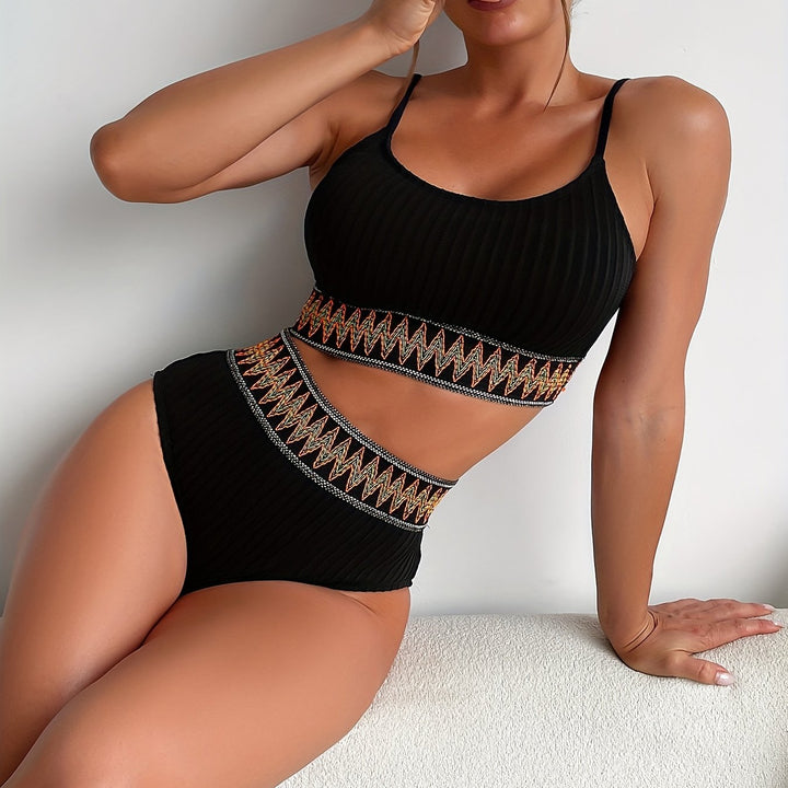 Stilla | Bikini Boho Med Hotpants