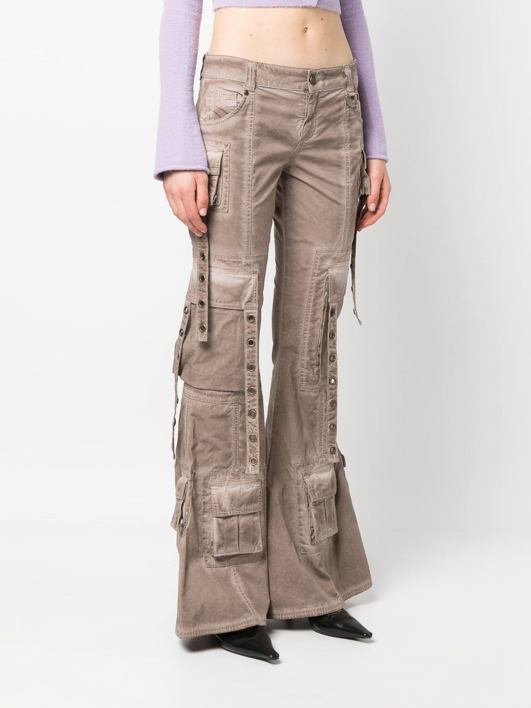 Stilla | Bootcut Cargo Bukser