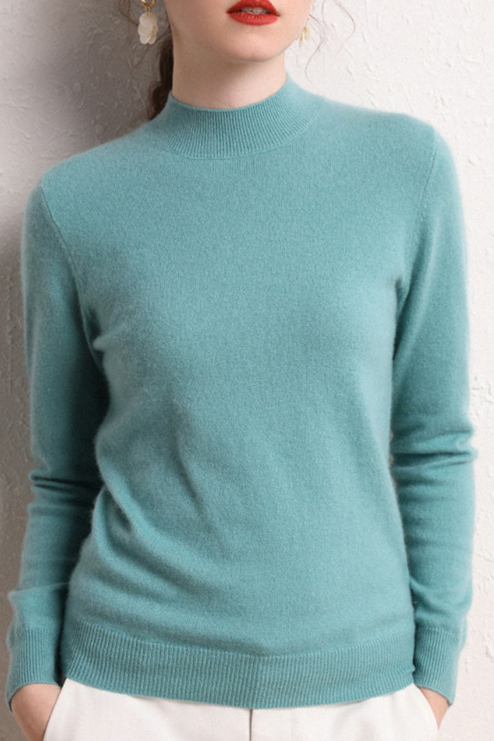 Stilla | Pullover I Ensfarvet Uld