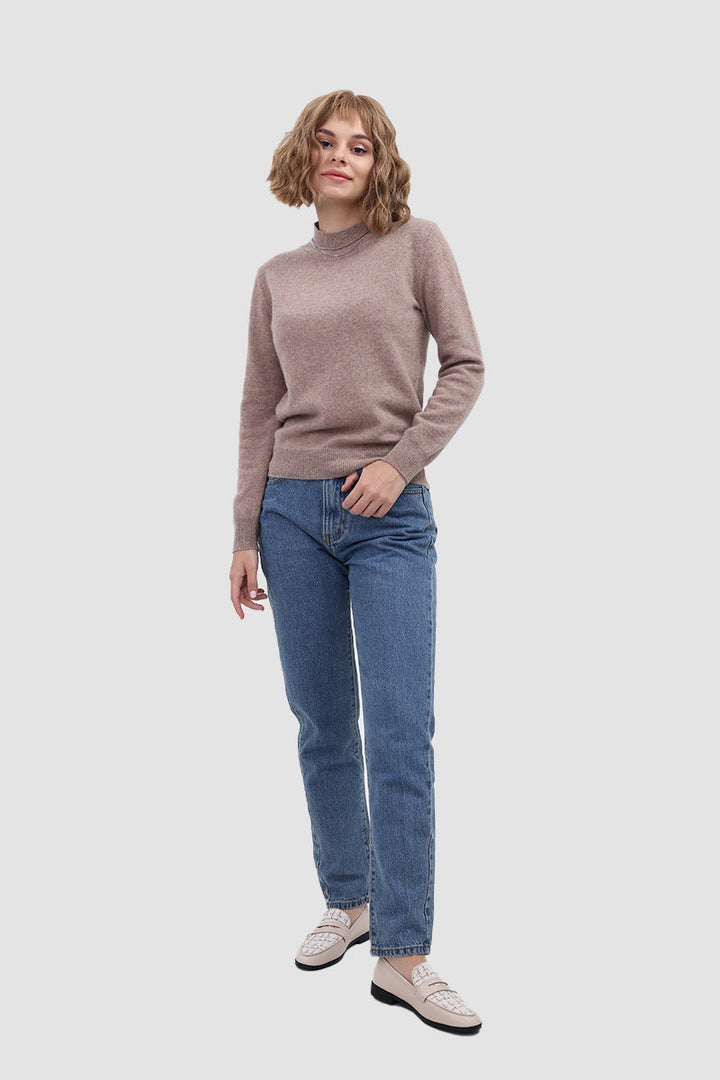 Stilla | Pullover I Ensfarvet Uld