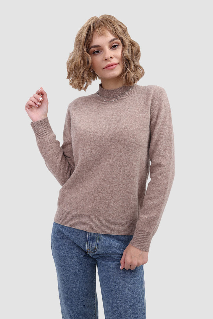 Stilla | Pullover I Ensfarvet Uld