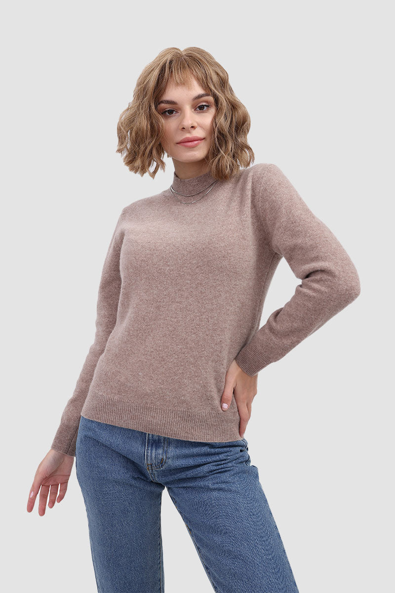 Stilla | Pullover I Ensfarvet Uld