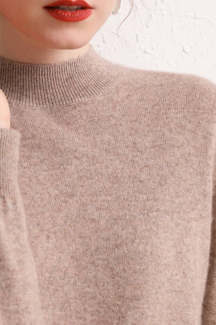 Stilla | Pullover I Ensfarvet Uld