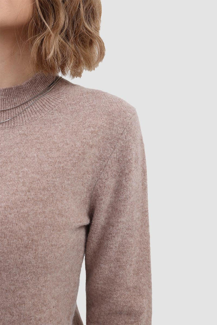 Stilla | Pullover I Ensfarvet Uld