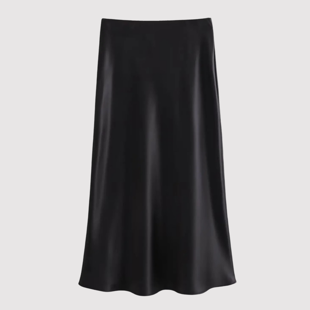 Stilla | Lang Nederdel Satin