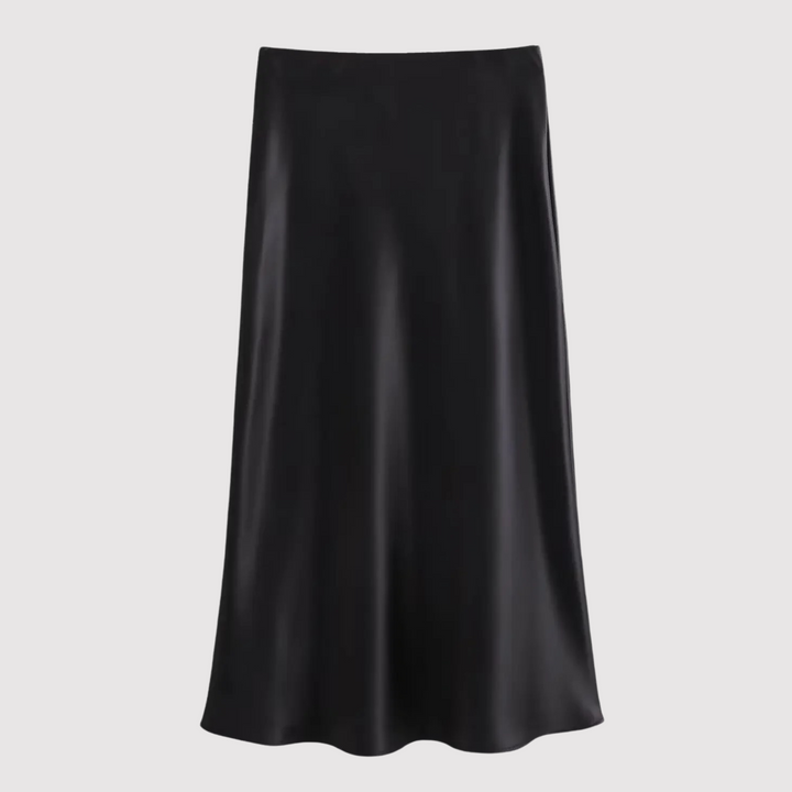 Stilla | Lang Nederdel Satin