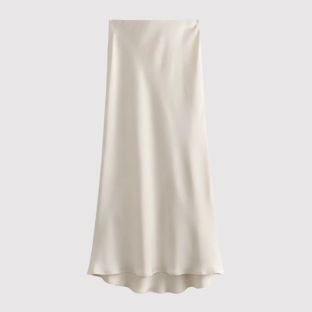 Stilla | Lang Nederdel Satin