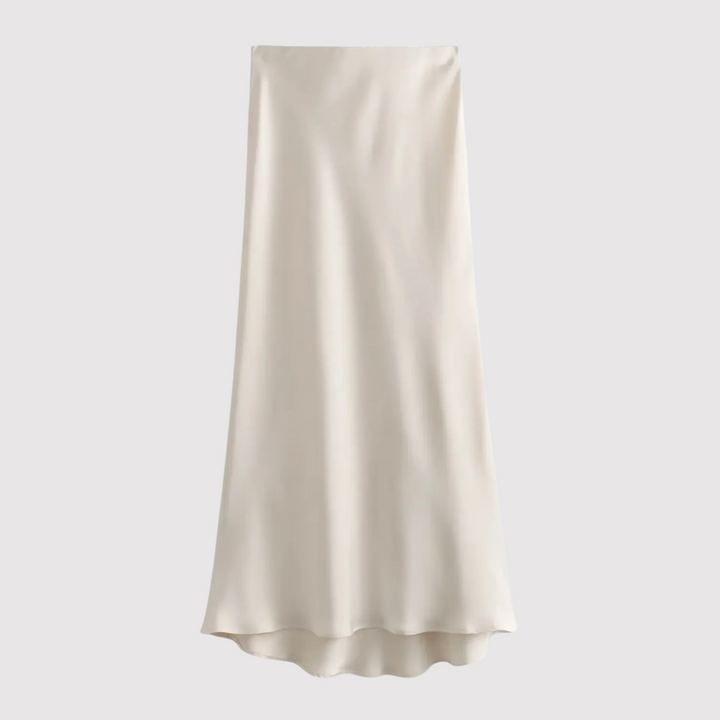 Stilla | Lang Nederdel Satin