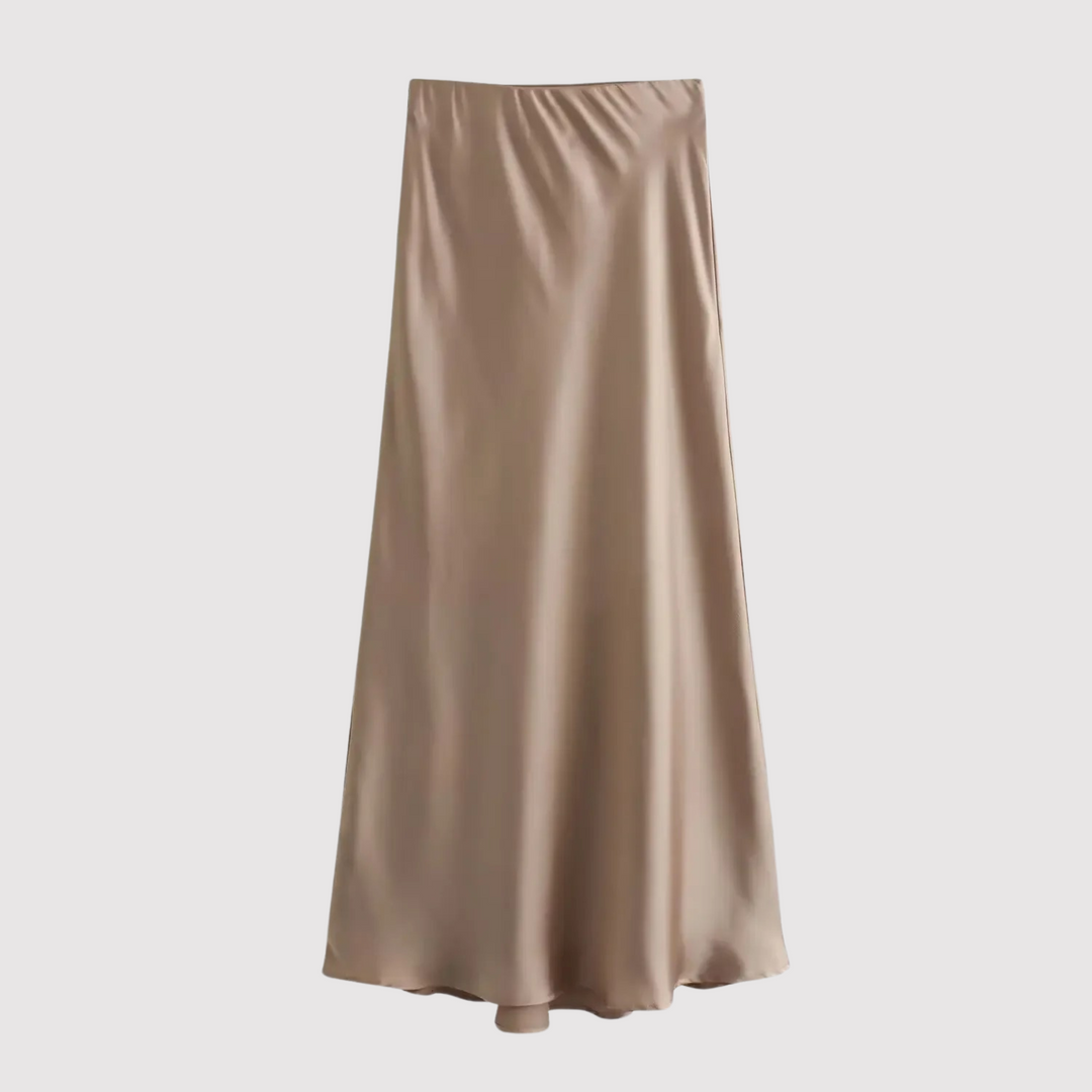 Stilla | Lang Nederdel Satin