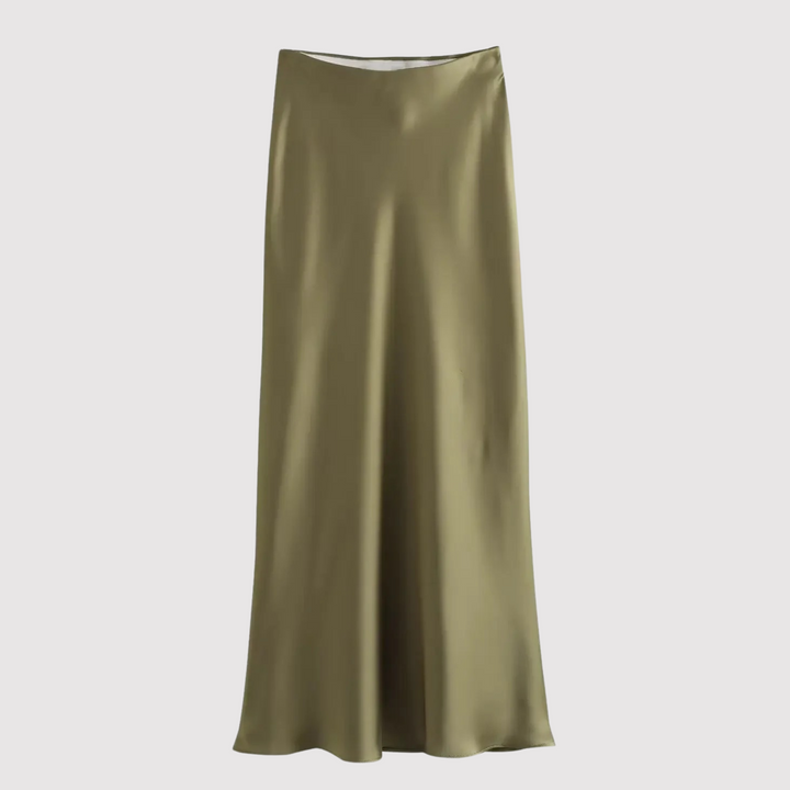 Stilla | Lang Nederdel Satin