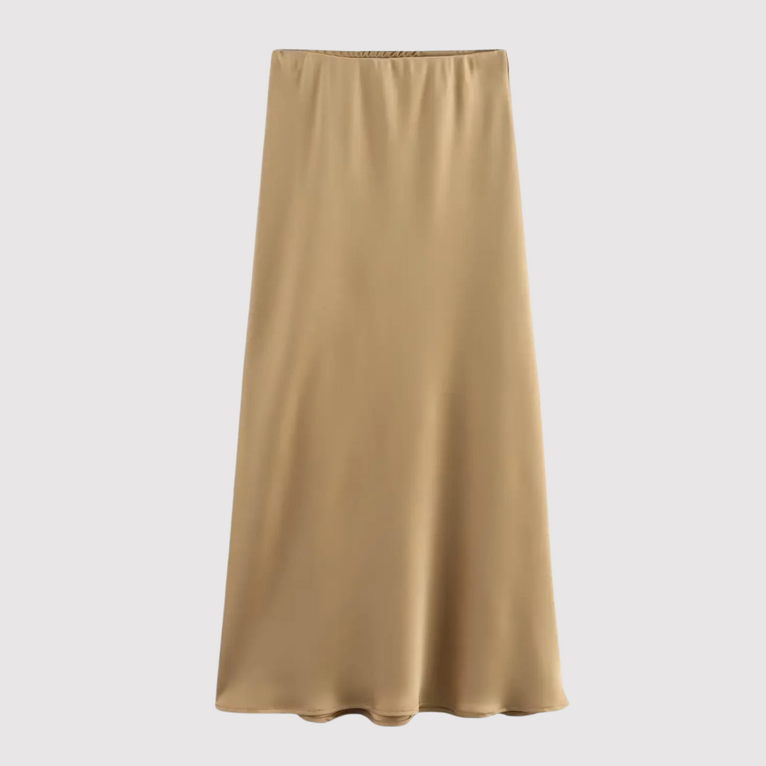 Stilla | Lang Nederdel Satin