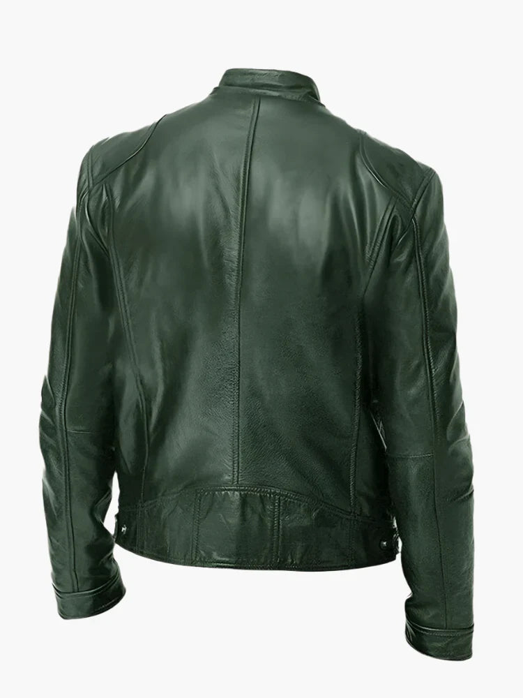 Stilla | Kunstlæderjakke I Bikerstil - Tidløst Design til Hverdag og Fritid