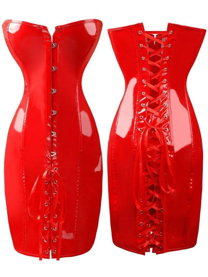 Skovae | Latexbåndet kjole uden stropper