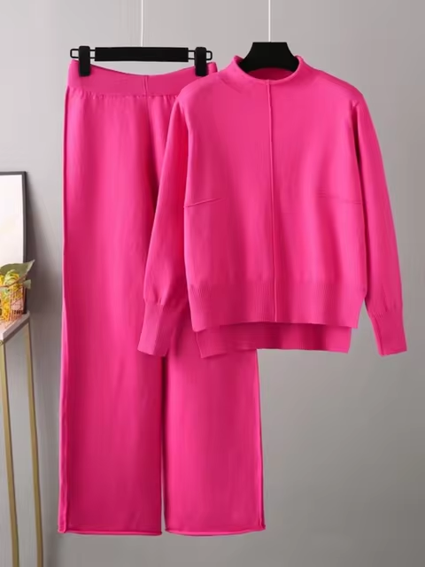Stilla | Trendy Oversized Striktrøje til Kvinder