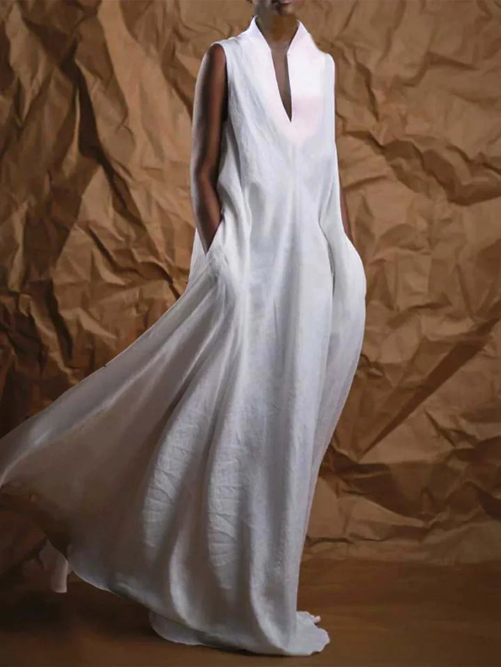 Stilla | Elegante Blonder Maxi Kjole