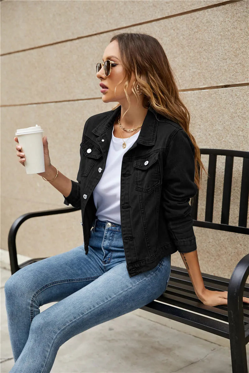 Stilla | Chic Jeansjakke Med Moderne Design