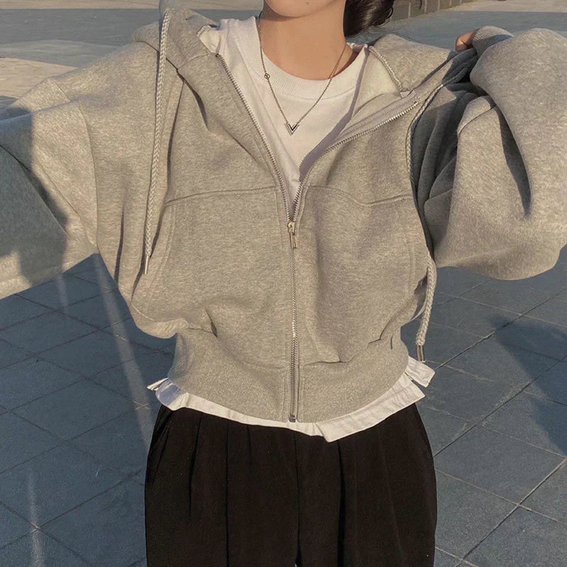 Stilla | Størrelse Zip Hoodies