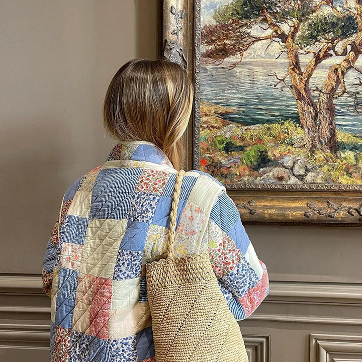 Stilla | Trendy quiltet patchworkjakke