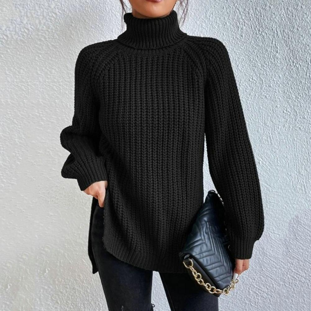 Stilla | Strikpullover Rullekrave Lange Ærmer Oversized Fit Blødt Chunky Knit