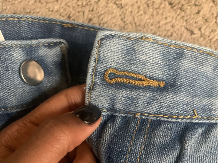 Skovae | Trendy Baggy Wide Leg Jeans Dame Jeans med Høj Talje Løs Streetwear