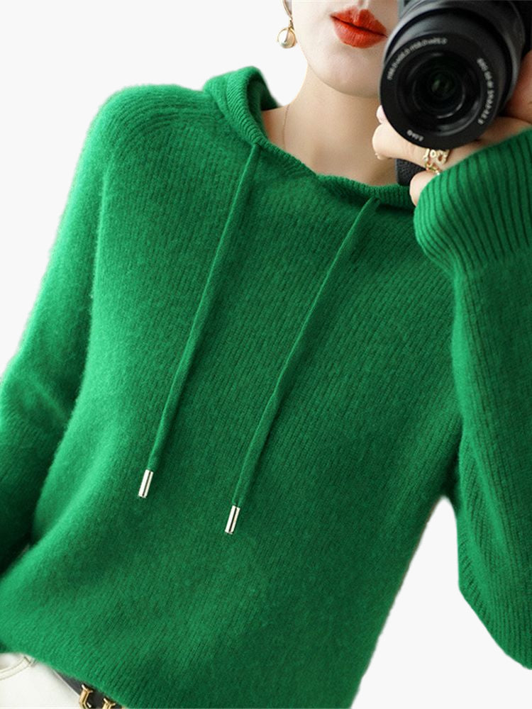 Stilla | Striktrøje med Hætte - Komfortabel, Modernes Hverdags-Hoodie