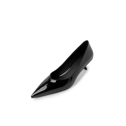 Stilla | Kvalitet Læder Elegante Spidse Hæle Pumps