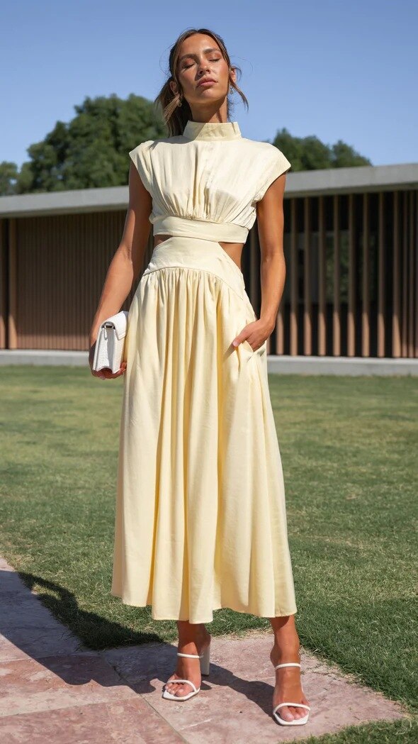 Stilla | Elegante Midi Kjole