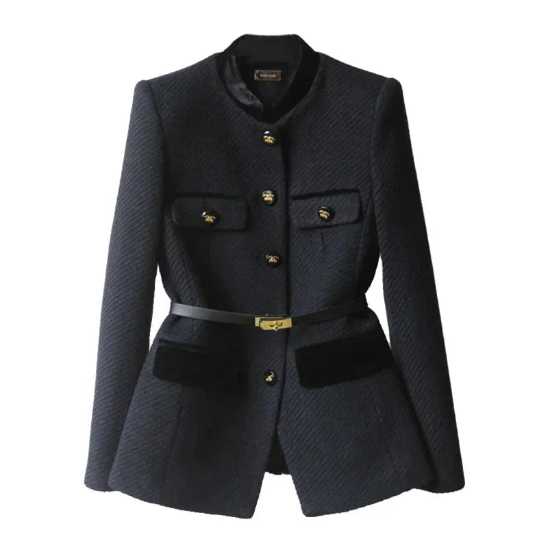 Stilla | Tweed Bælte Blazer