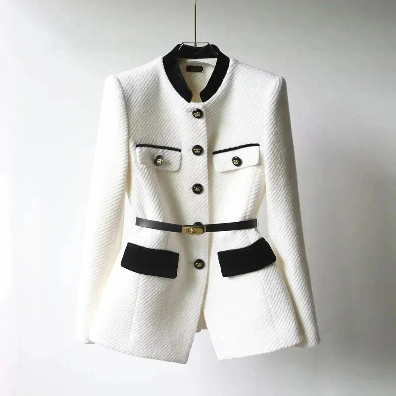 Stilla | Tweed Bælte Blazer