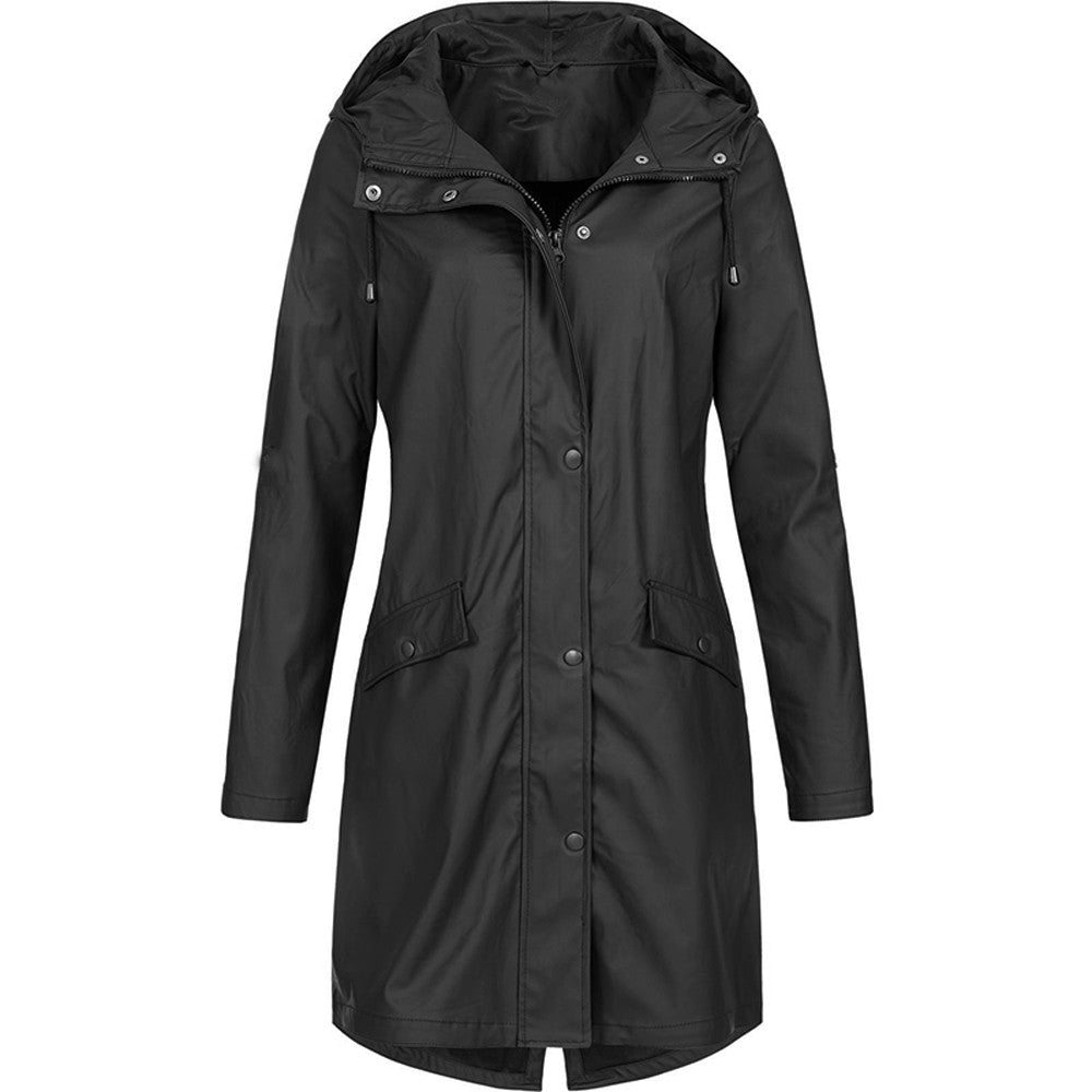 Stilla | Dame Hoodie Lang Jakke