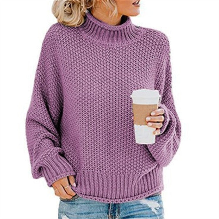 Stilla | Rullekrave Sweater Strikket