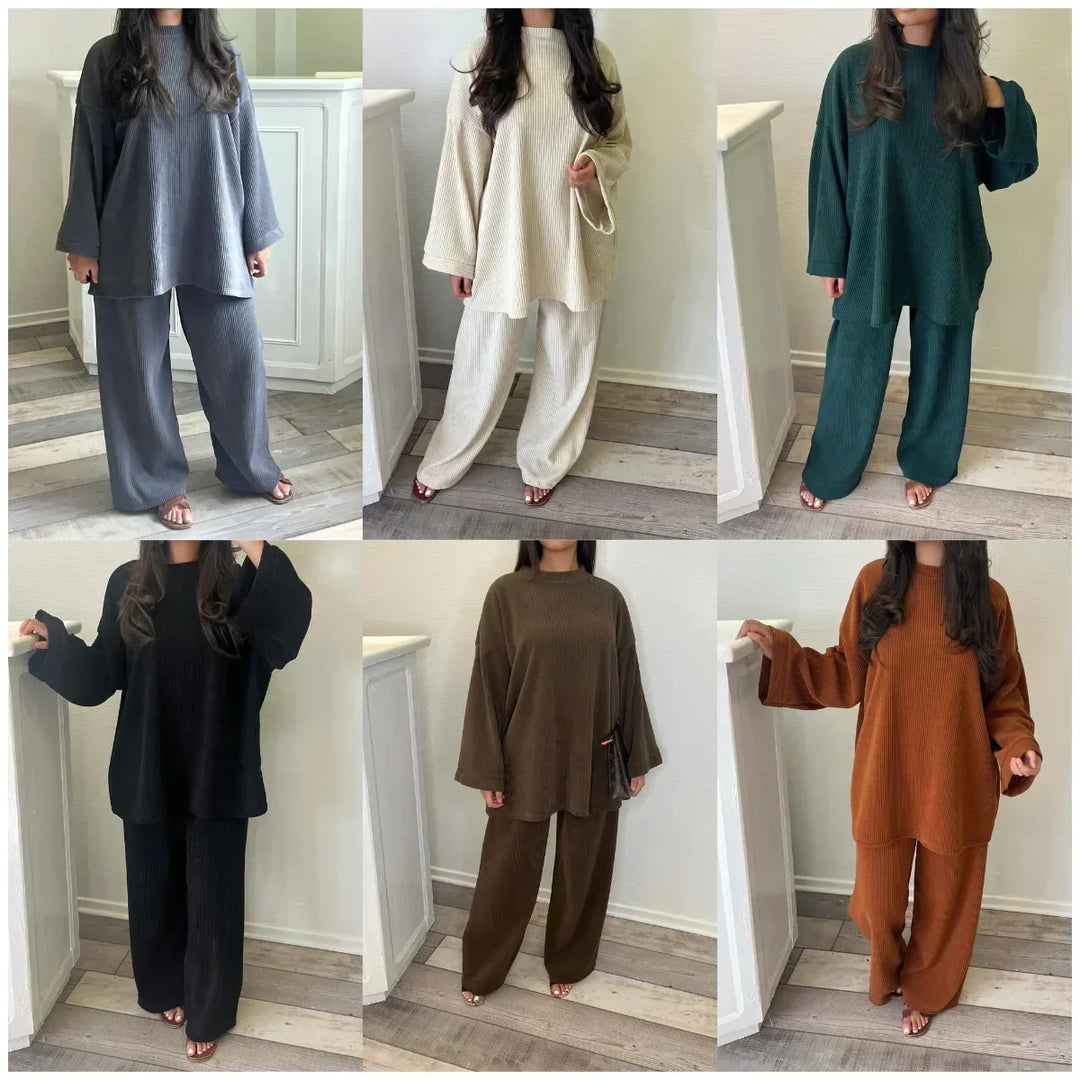 Stilla | Komfort: Damen Corduroy To-delt