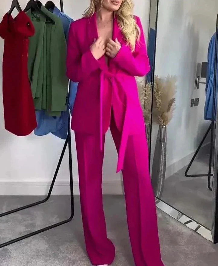 Stilla | Elegant Forretningsblazer & Bukser Sæt