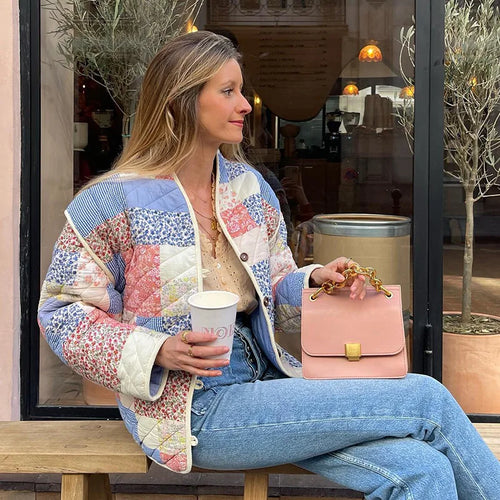 Stilla | Trendy quiltet patchworkjakke
