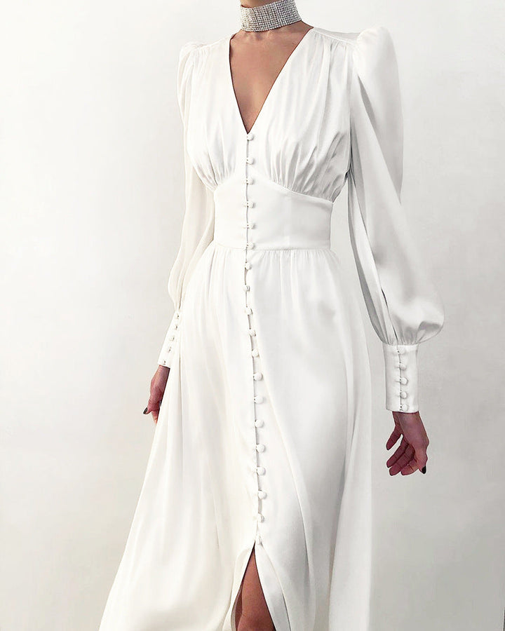 Skovae | Elegante satin kjoler