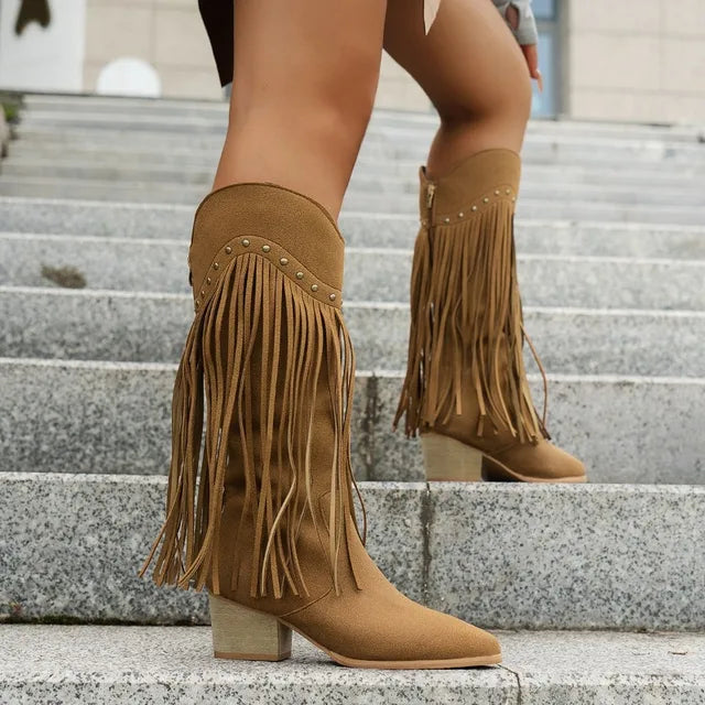 Stilla | Elegante Cowboy-stiefel Für Damen