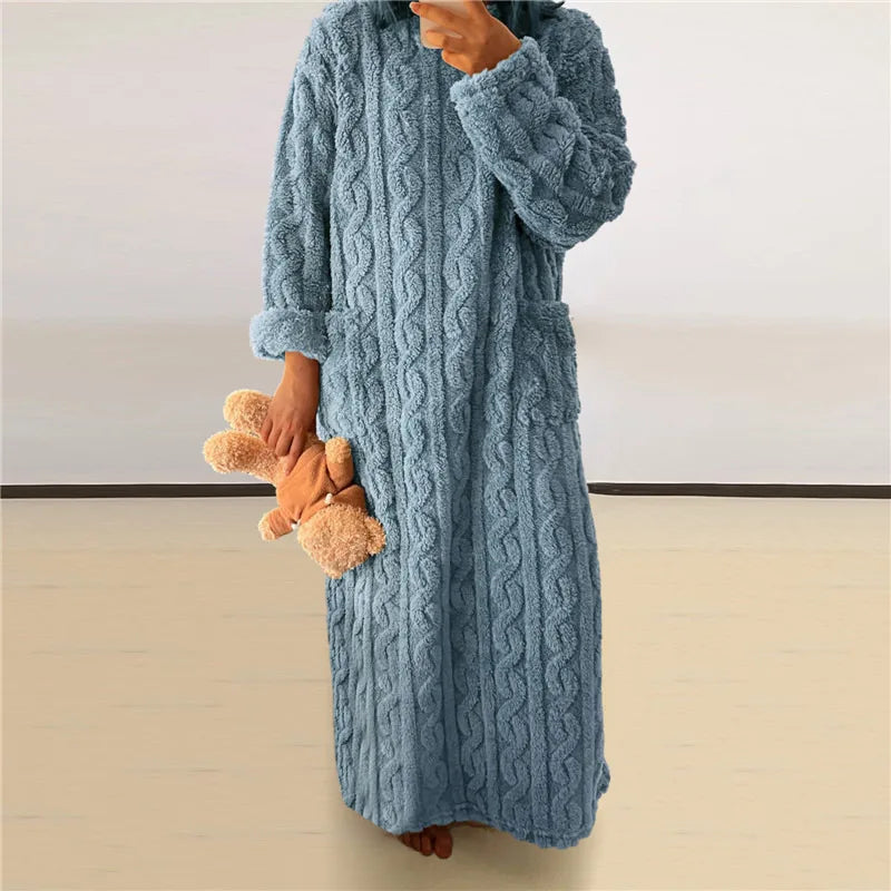 Stilla | Hygge Fleece-Cape-Kjole