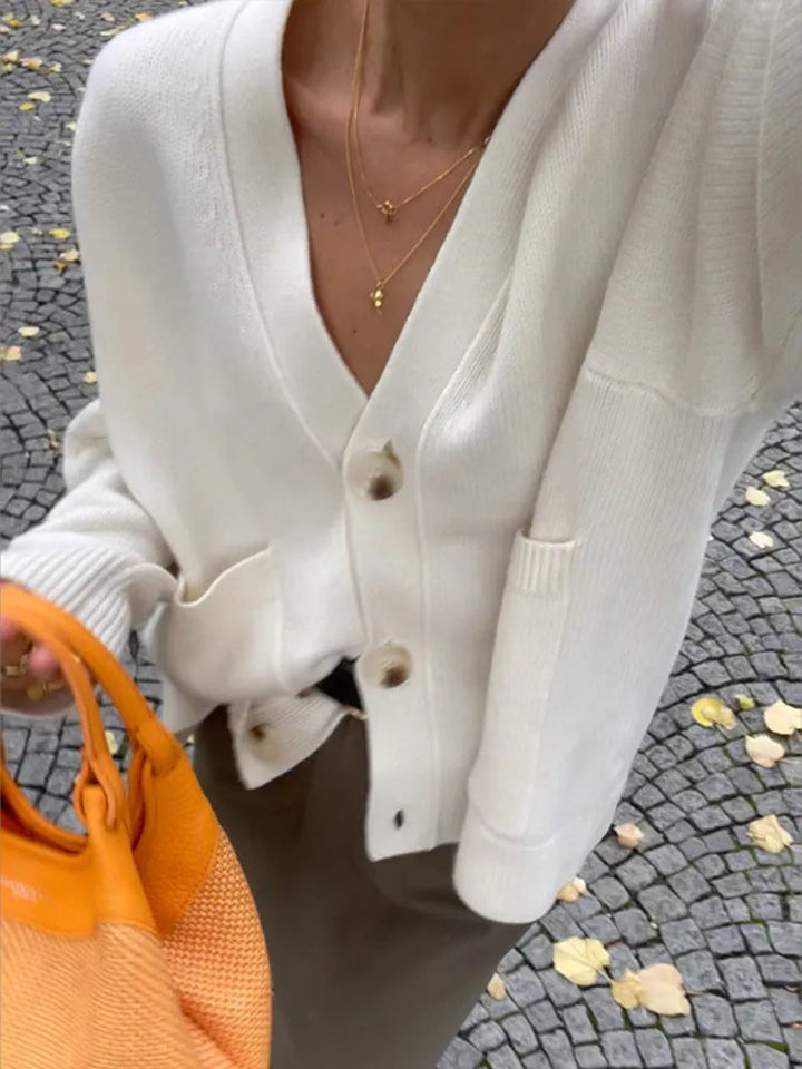 Stilla | Elegant V-Hals Cardigan