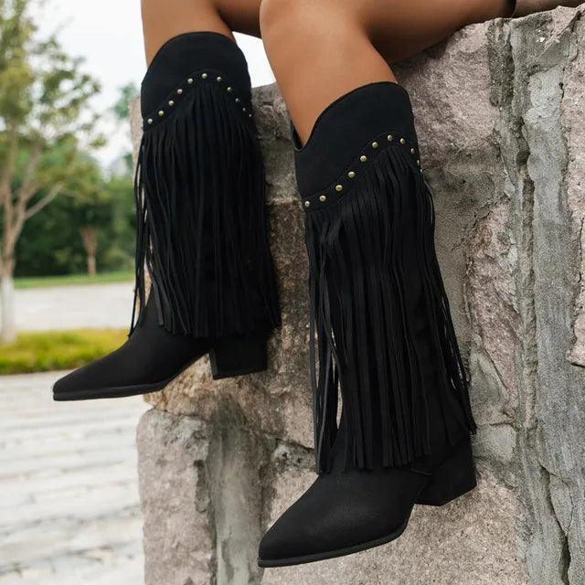 Stilla | Elegante Cowboy-stiefel Für Damen