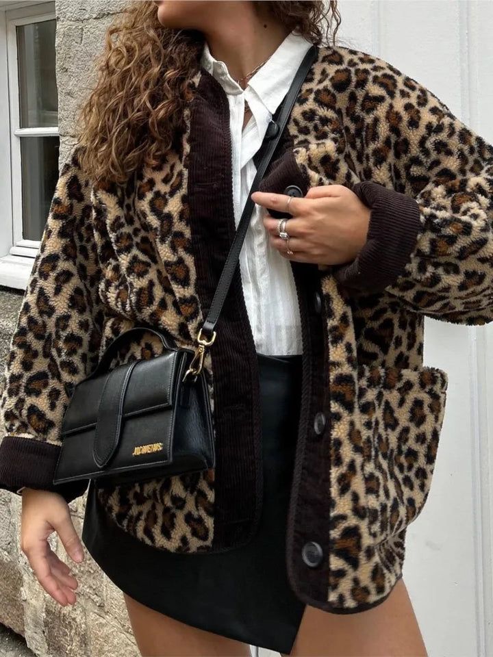 Stilla | Modig Leopardjakke