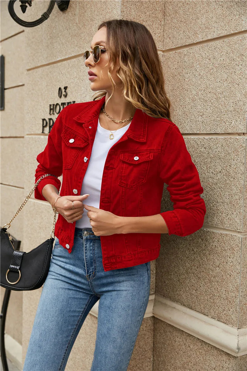 Stilla | Chic Jeansjakke Med Moderne Design