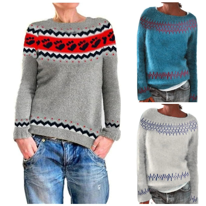 Stilla | Cashmere Trøje med Rund Hals
