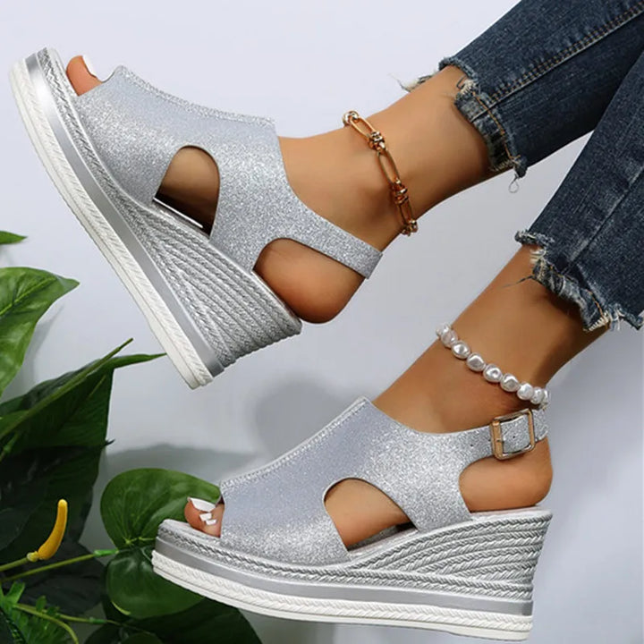 Stilla | Wedges Med Glimmer