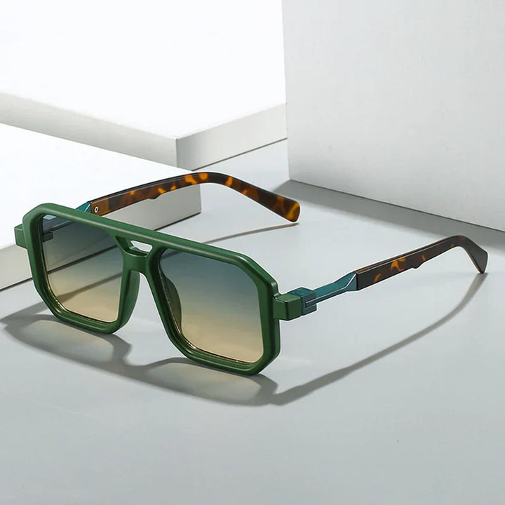 Skovae | Geometrisk Oversize Solbrille Moderne & Unik