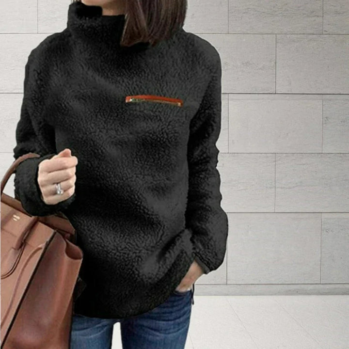 Stilla | Fortykket Fleece Trøje
