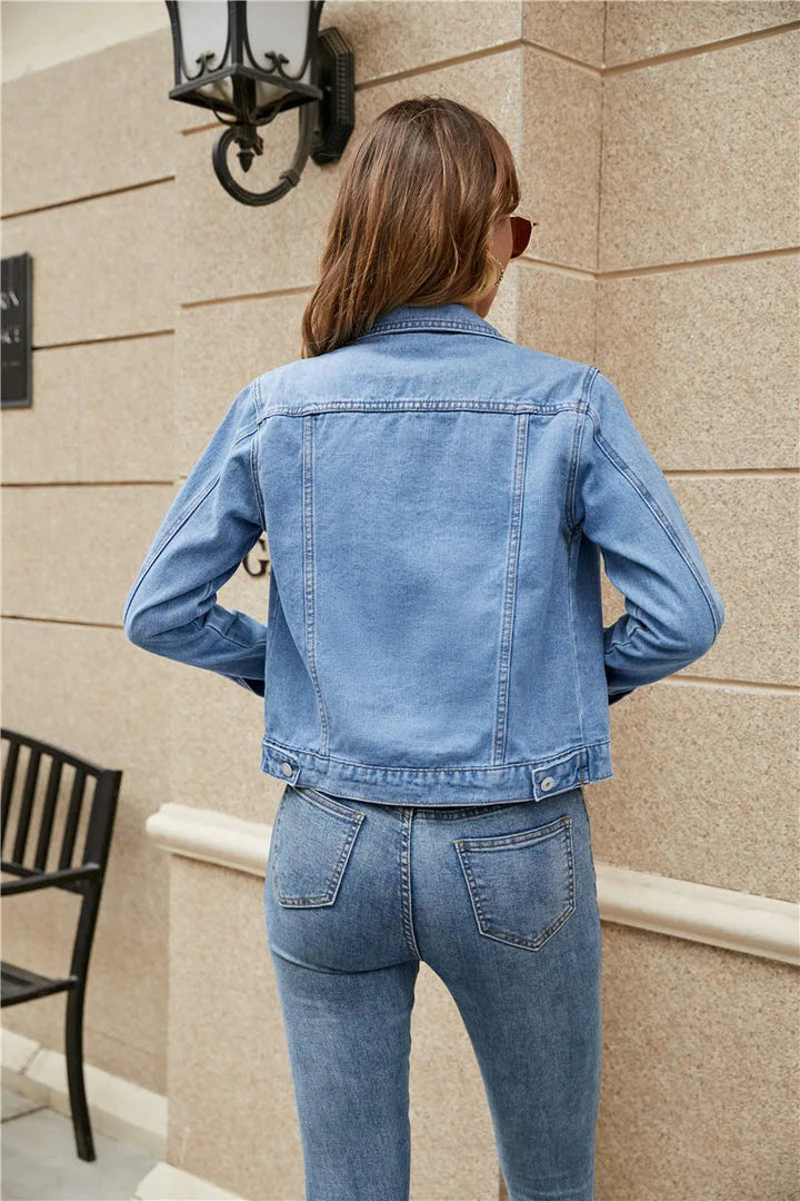 Stilla | Chic Jeansjakke Med Moderne Design