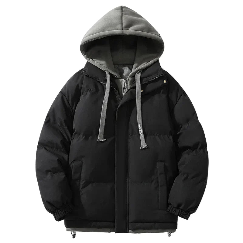 Stilla | Vinter Dunjakke med Hætte - Modetrendy Streetwear-Puffer til Hverdag & Udendørs