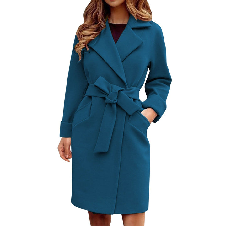 Stilla | Lang Trenchcoat Med Knapsystem i Lysende Farver