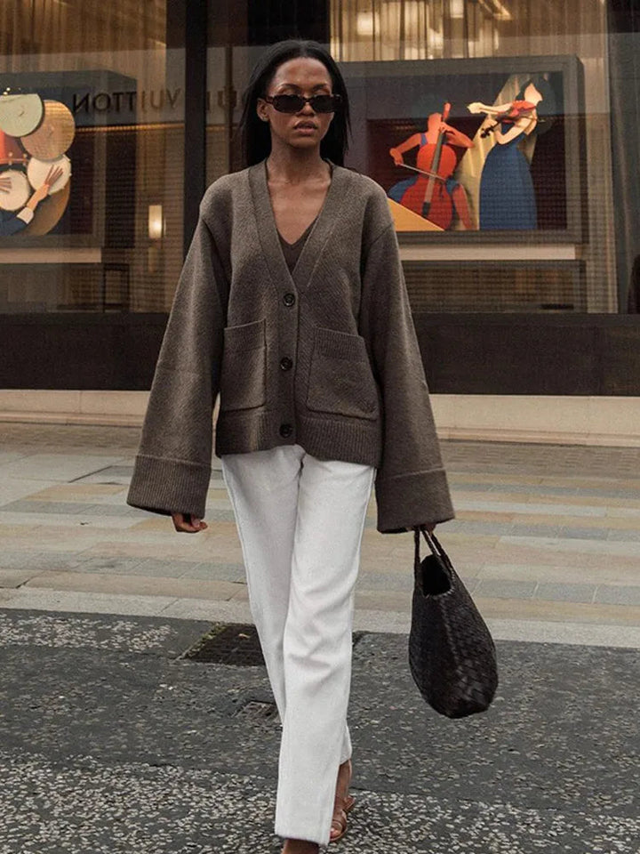 Stilla | Elegant V-Hals Cardigan