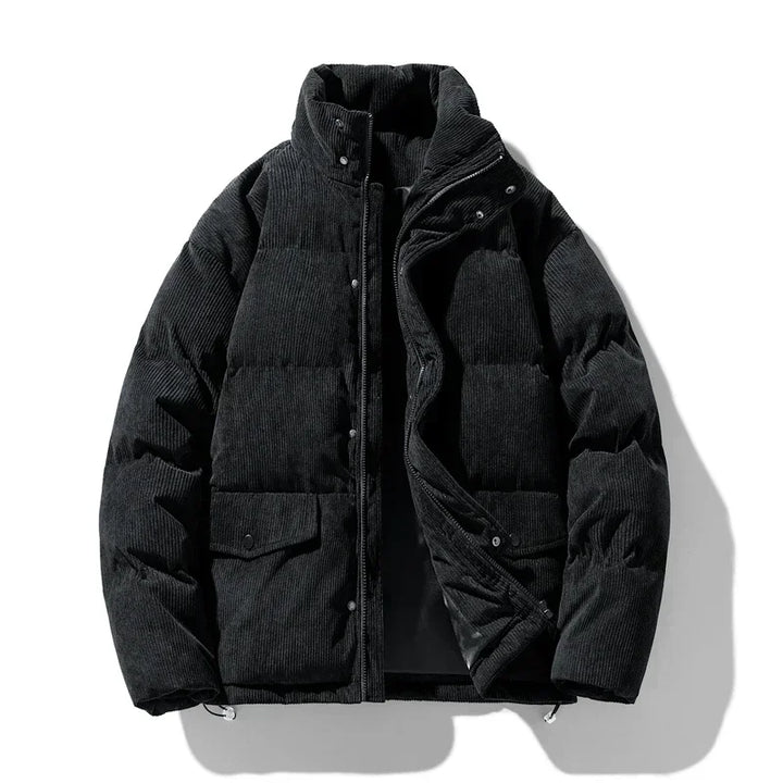 Stilla | Trendy Vinter-Exklusiv Cord-Steppjakke til Mænd